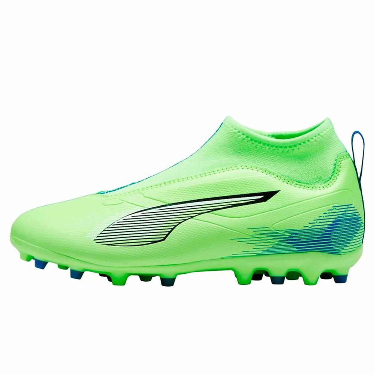 Chuteiras Infantis Puma Ultra 5 Match+ Ll Mg Verde